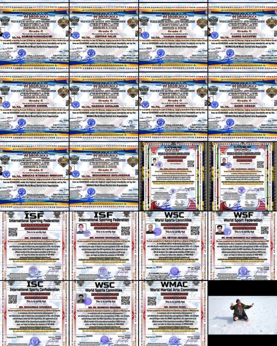 Founder of International Mixed Martial Arts Organization